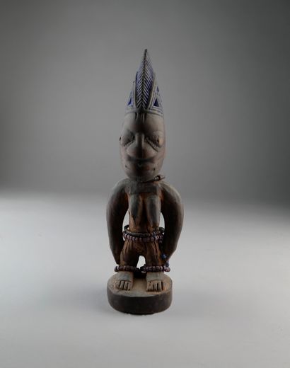 Statuette Ibedji Yoruba, Nigéria
Bois, pigments,...