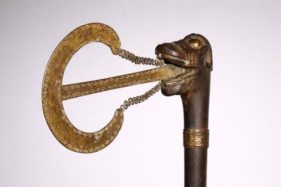 Récade Fon, Royaume d'Abomey, Bénin
Bois,...