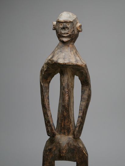 Mumuye anthropomorphic figure
Nigeria
Carved...