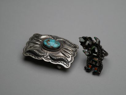 Argent et turquoise
Nouveau-Mexique, USA
La...