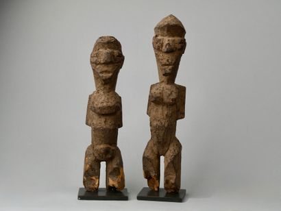 Couple Dagari, Burkina Faso
Bois
H : 21,5...