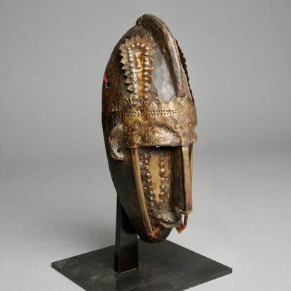 Masque Marka, Mali
Bois, cuivre, tissu
H:...