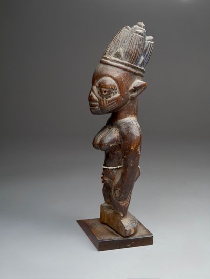 Ibedji Yoruba statuette, Nigeria
Wood, pigments,...