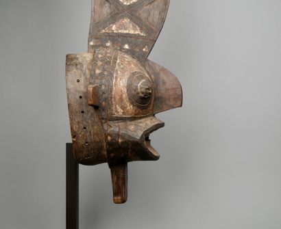 Masque à crète Winiama, Région de Ouri, Burkina-Faso
Bois,...