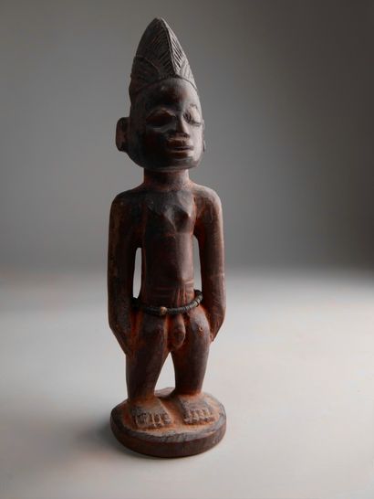 Ibedji Yoruba statuette, Nigeria
Wood, pigments,...