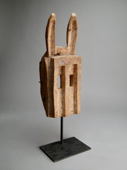 Masque dyommo Dogon, Mali, Bois, pigments
H...