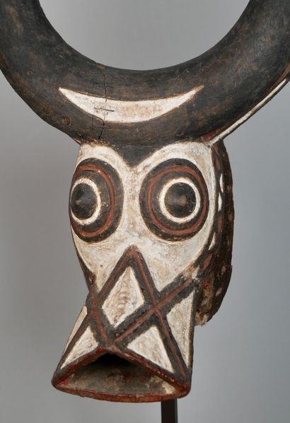 Masque buffle Bwa, Burkina Faso
Bois, pigments
H...