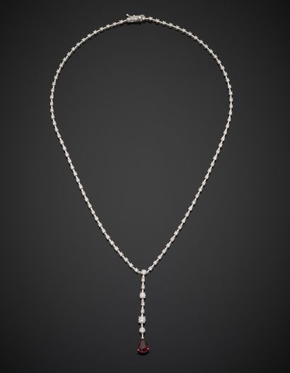 O.J. PERRIN
river necklace
in white gold...