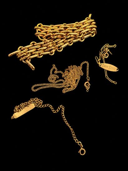 Lot of debris in yellow gold (750 thousandths)....