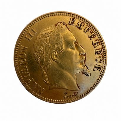 1 pièce de 100 francs or (900), Napoléon...
