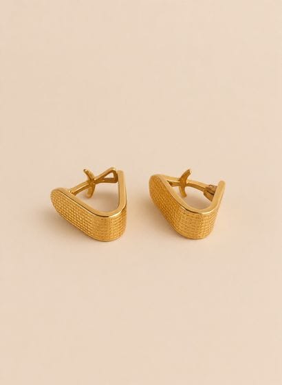 Paire de boutons de manchettes en or jaune...