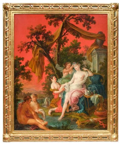Attributed to Luca AUGER (1685 - 1765) 
The...