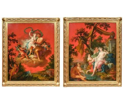 Attributed to Luca AUGER (1685 - 1765) 
The...
