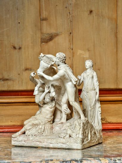19th CENTURY ECOLE, AFTER THE ANTIQUE
Terracotta...