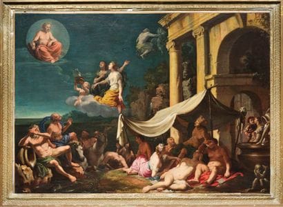 ITALIAN SCHOOL circa 1650, entourage of Giulio...