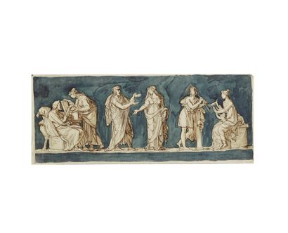 Jean Guillaume MOITTE (1746-1810). Attributed...