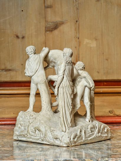 19th CENTURY ECOLE, AFTER THE ANTIQUE
Terracotta...