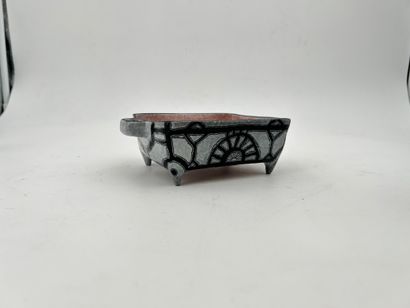 In the style of Pouchain 
Small glazed terracotta...