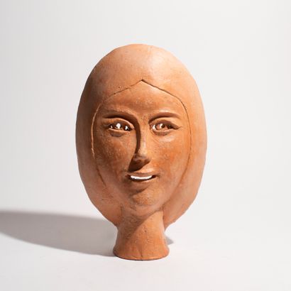 PIERRE ROULOT (1917-2007)
Woman's mask
 Original...