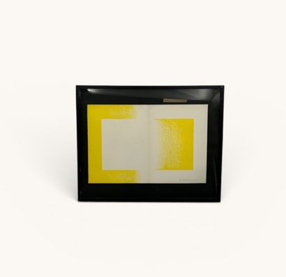 Richard Joseph ANUSZKIEWICZ (1930-2020) 
Yellow...