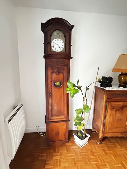 set of furniture including : 
- two rustic...