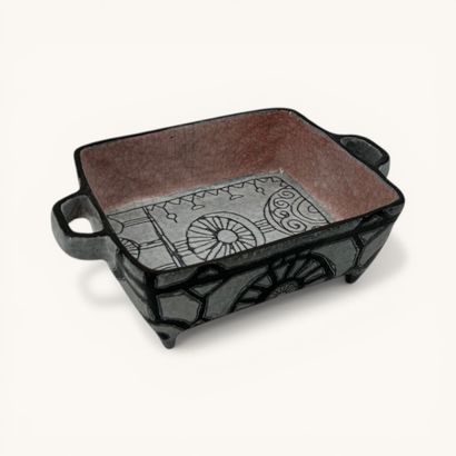 In the style of Pouchain 
Small glazed terracotta...