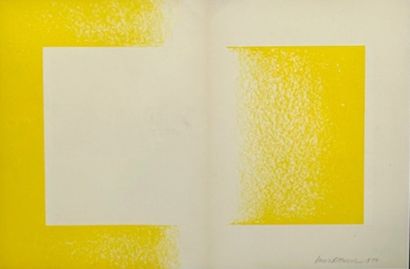 Richard Joseph ANUSZKIEWICZ (1930-2020) 
Yellow...