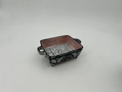 In the style of Pouchain 
Small glazed terracotta...