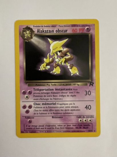 TEAM ROCKET Bloc Wizards 2e Edition
ALAKAZAM...