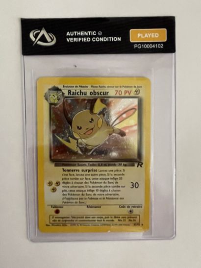 TEAM ROCKET Bloc Wizards 2e Edition
RAICHU...