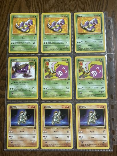 TEAM ROCKET Bloc Wizards 2e édition (Anglais)
Ensemble...