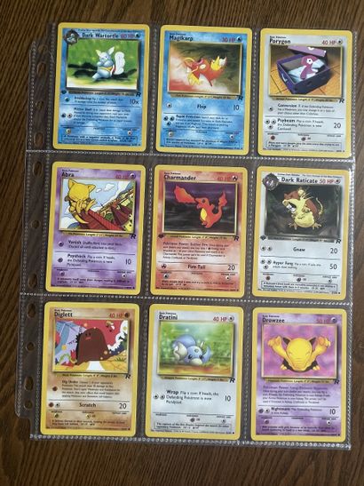 TEAM ROCKET Bloc Wizards 1e et 2e éditions...