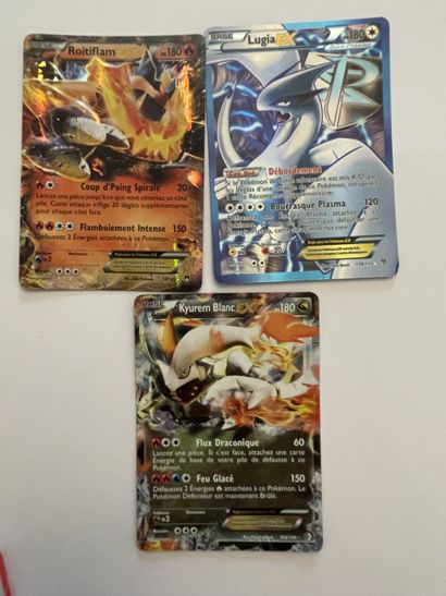 Ensemble de trois CARTES holographiques EX:...
