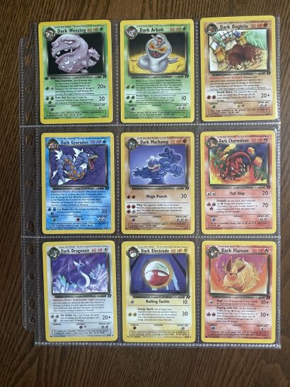 TEAM ROCKET Bloc Wizards 1e et 2e éditions...