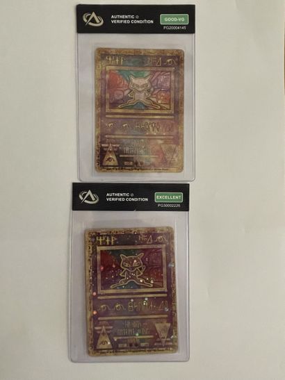 CARTES PROMO Bloc Wizards 
Deux CARTES MEW...