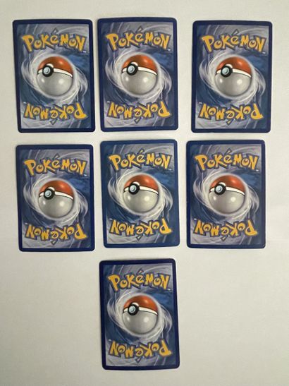 Ensemble de 7 CARTES PROMO diverses: LUGIA...