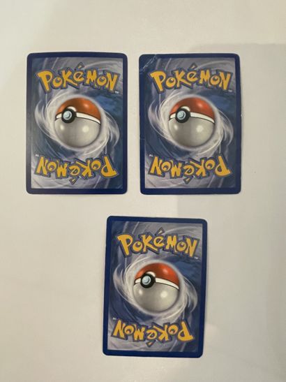 Ensemble de trois CARTES holographiques EX:...