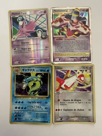 Ensemble de quatre CARTES diverses: MENTALI...