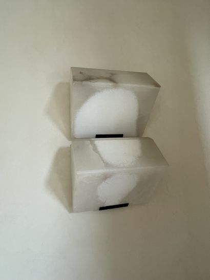 Pierre CHAREAU, after 
Pair of two-light...
