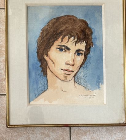 Anatola SOUNGOUROFF (1911-1982) :
PORTRAIT...