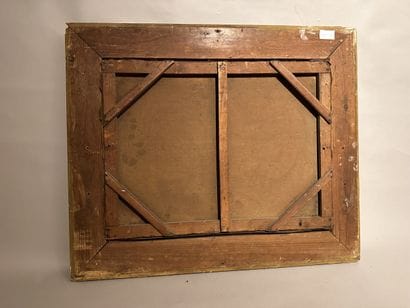 Ecole française, XIXe siècle.
Les Lavandières
Huile...