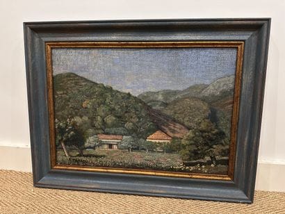 Raoul TARROU (1914-?) : SIDI-BEL-ABBES. Huile...
