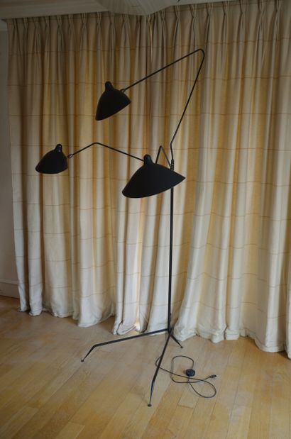 Serge MOUILLE (1922-1988)
Three-arm floor...