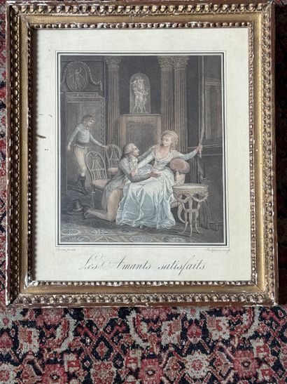 D'après Caresme, Phélipeaux graveur. Paires...