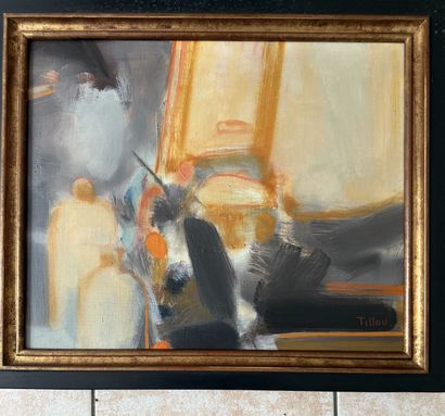 Serge TILLOU (né en 1928) :
REFLETS DE FLACONS...