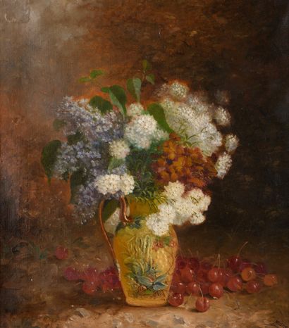 Antoine MARZO (1852 -1935)
Bouquet of spring...