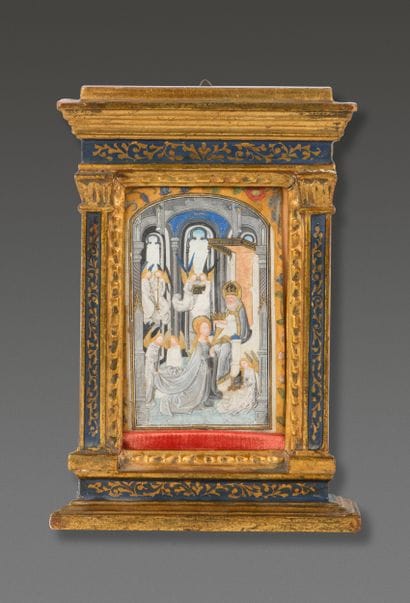 Full-page illuminated folio from a Book of...