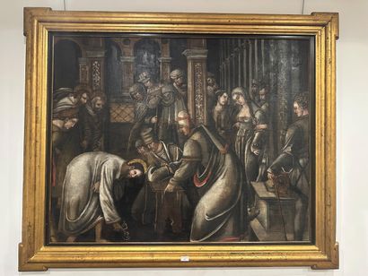17th century SPANISH school
Christ and the...