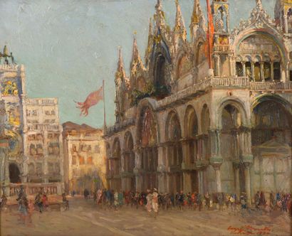 Luigi MORETTI (1884-1950)
Venice, St. Mark's...