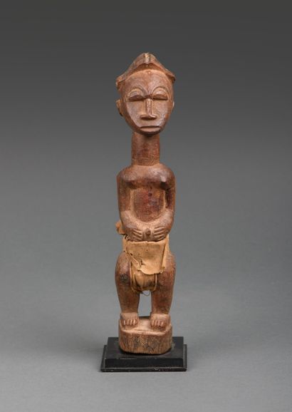 COTE D'IVOIRE - Baule man sculpture in wood...